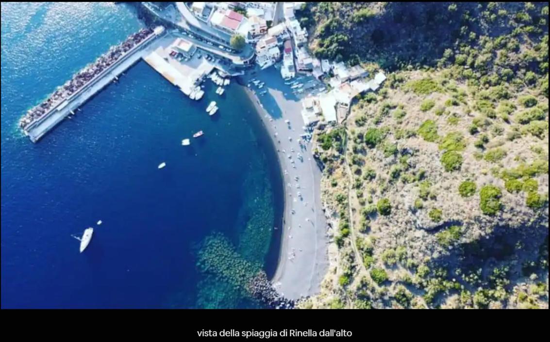 레니 Il Nido Di Rinella, Casa Sulla Spiaggia 빌라 외부 사진